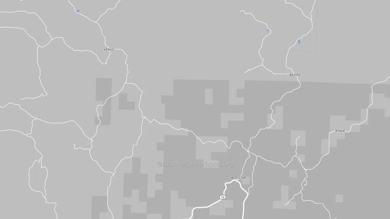 Transit Grade map of Red Star, AR