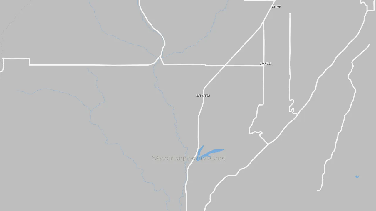 Transit Grade map of Redmesa, CO