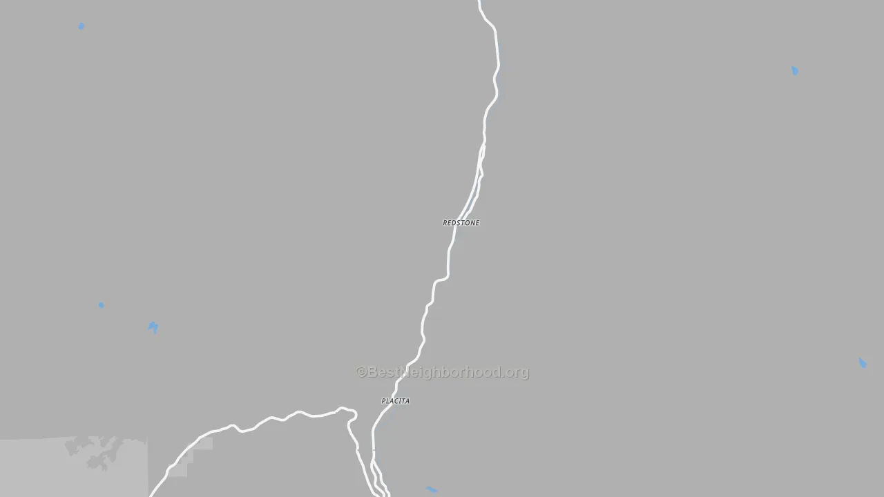 Transit Grade map of Redstone, CO