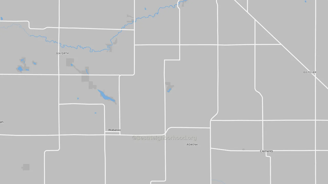 Transit Grade map of Redwood County, MN