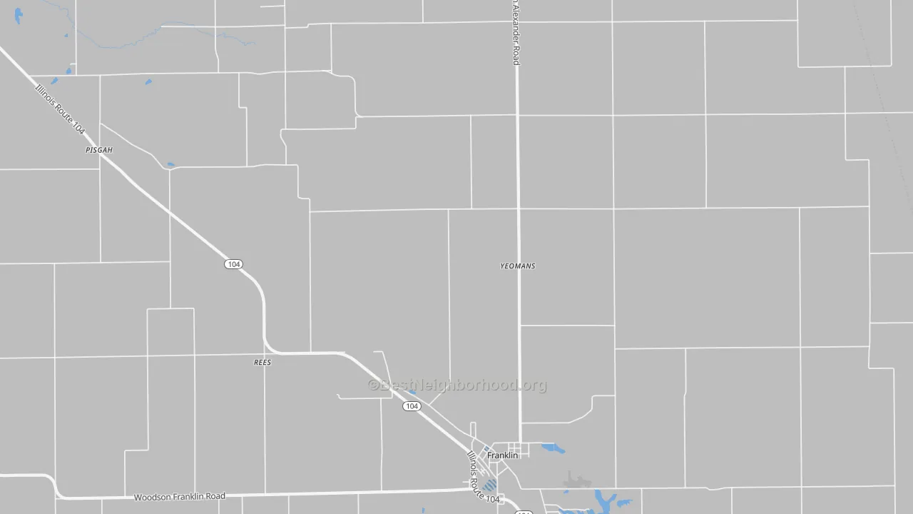 Transit Grade map of Rees, IL