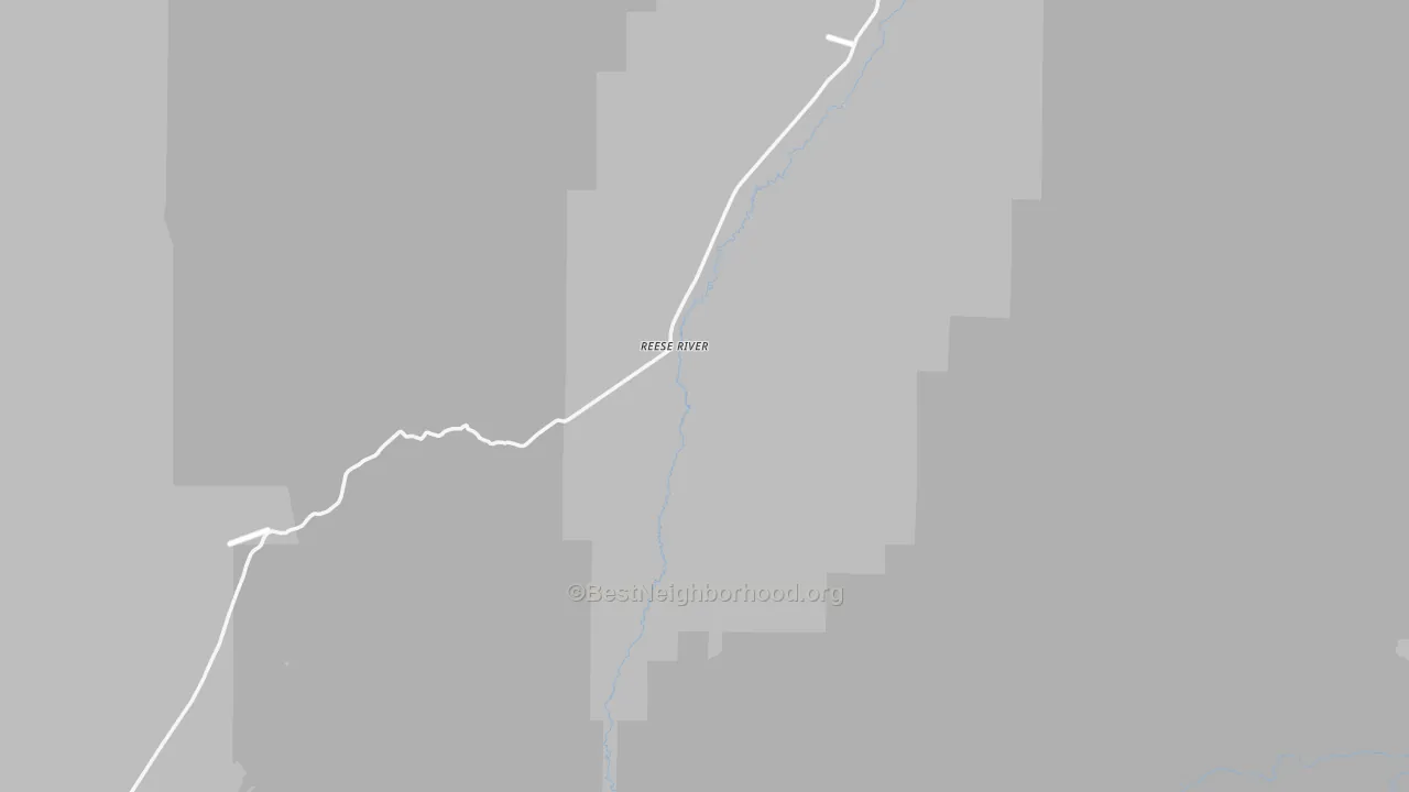 Transit Grade map of Reese River, NV