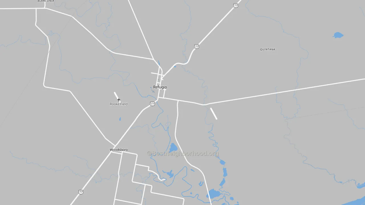 Transit Grade map of Refugio County, TX