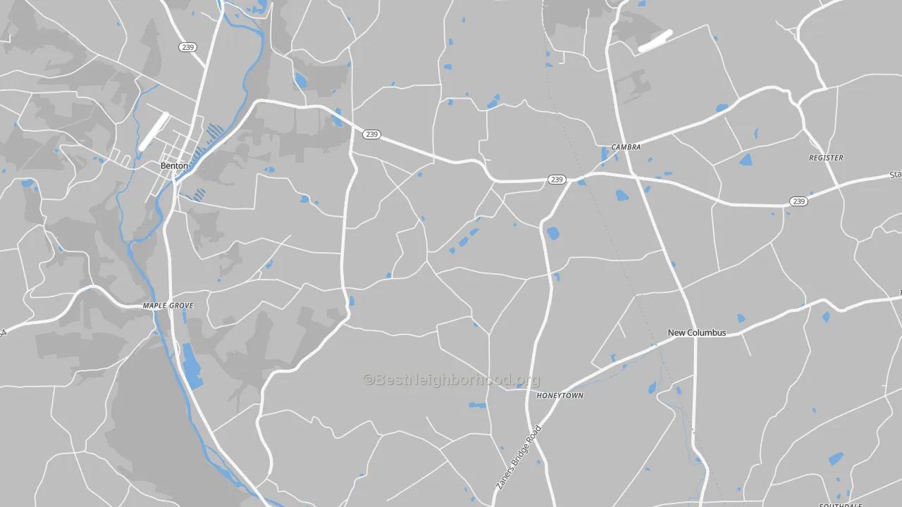 Transit Grade map of Register, PA