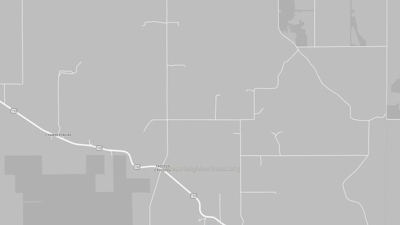 Transit Grade map of Rego, IN