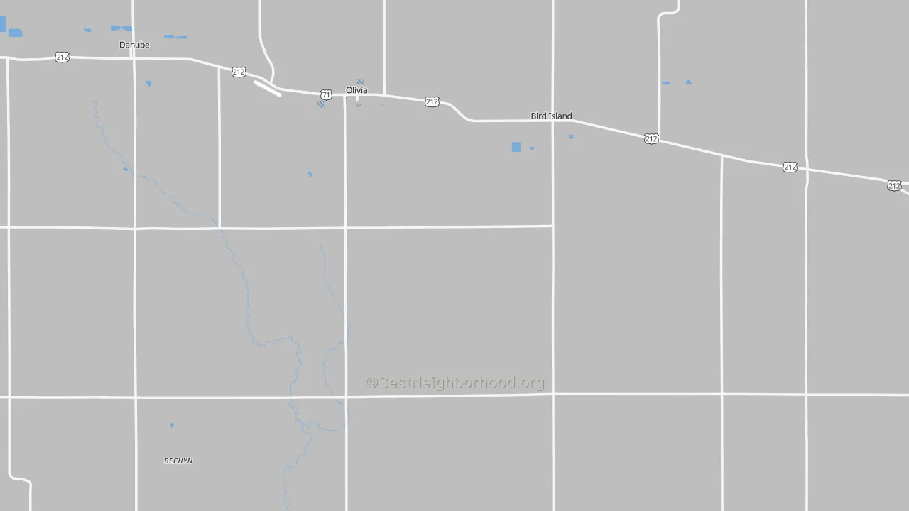 Transit Grade map of Renville County, MN
