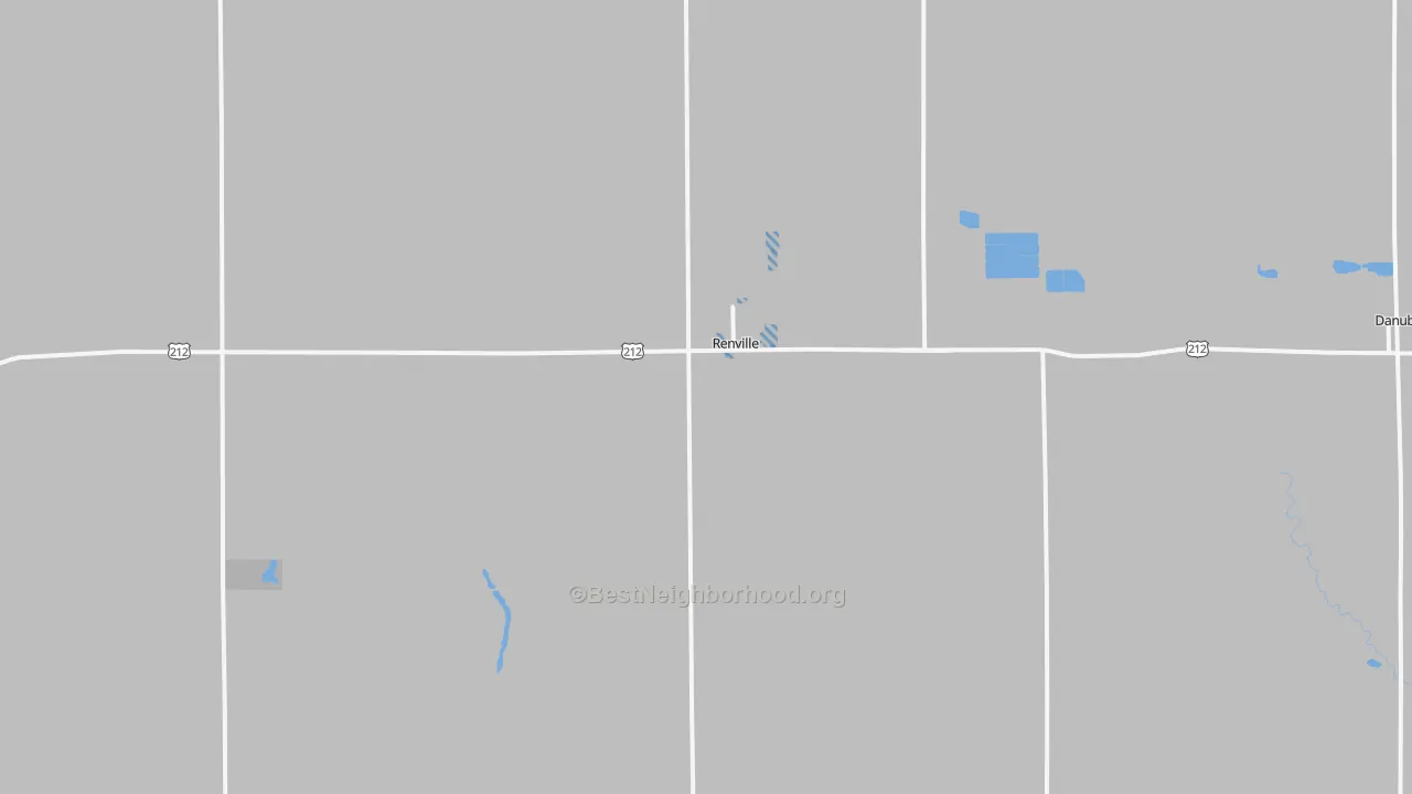 Transit Grade map of Renville, MN
