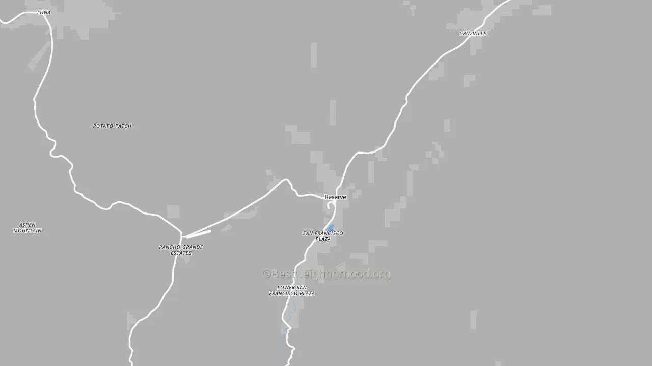 Transit Grade map of Reserve, NM