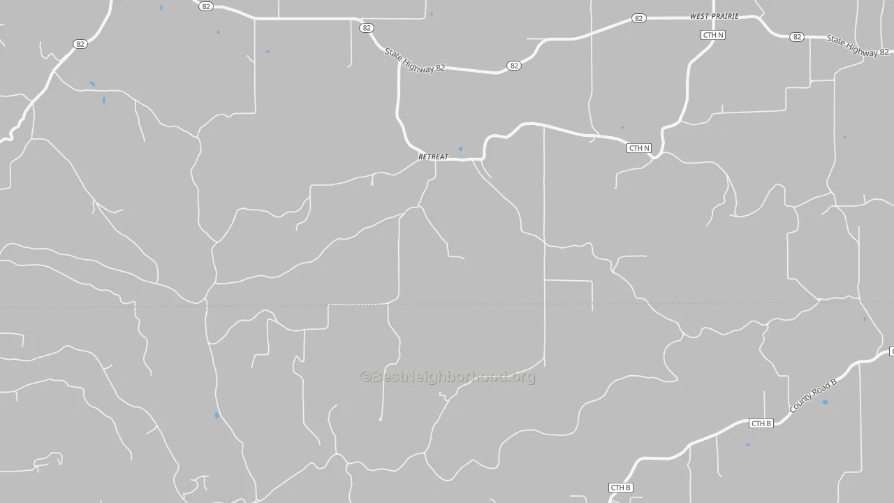 Transit Grade map of Retreat, WI