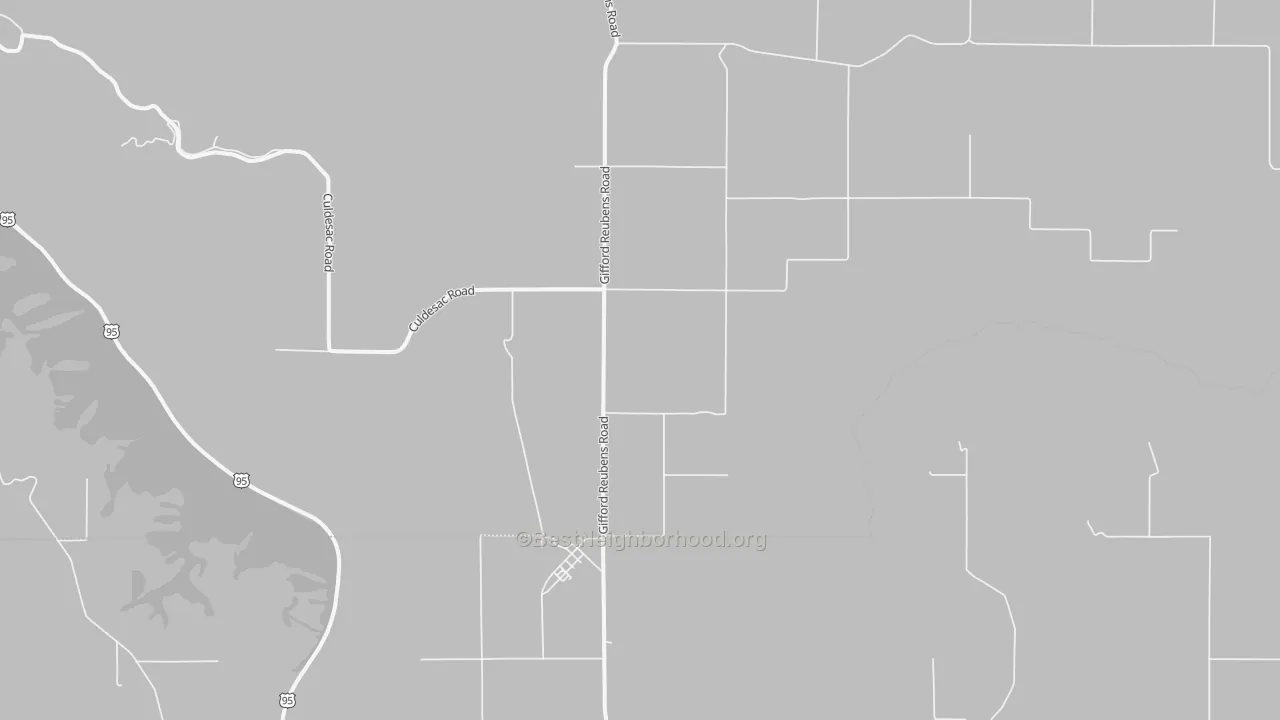 Transit Grade map of Reubens, ID