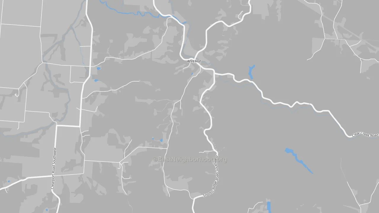 Transit Grade map of Revenge, OH