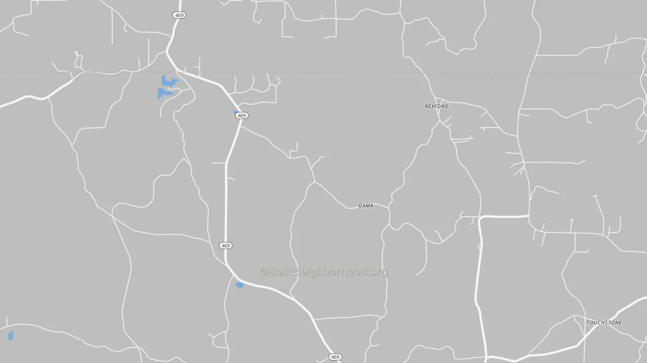 Transit Grade map of Rexford, MS