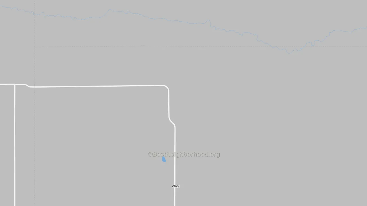 Transit Grade map of Rhea, TX