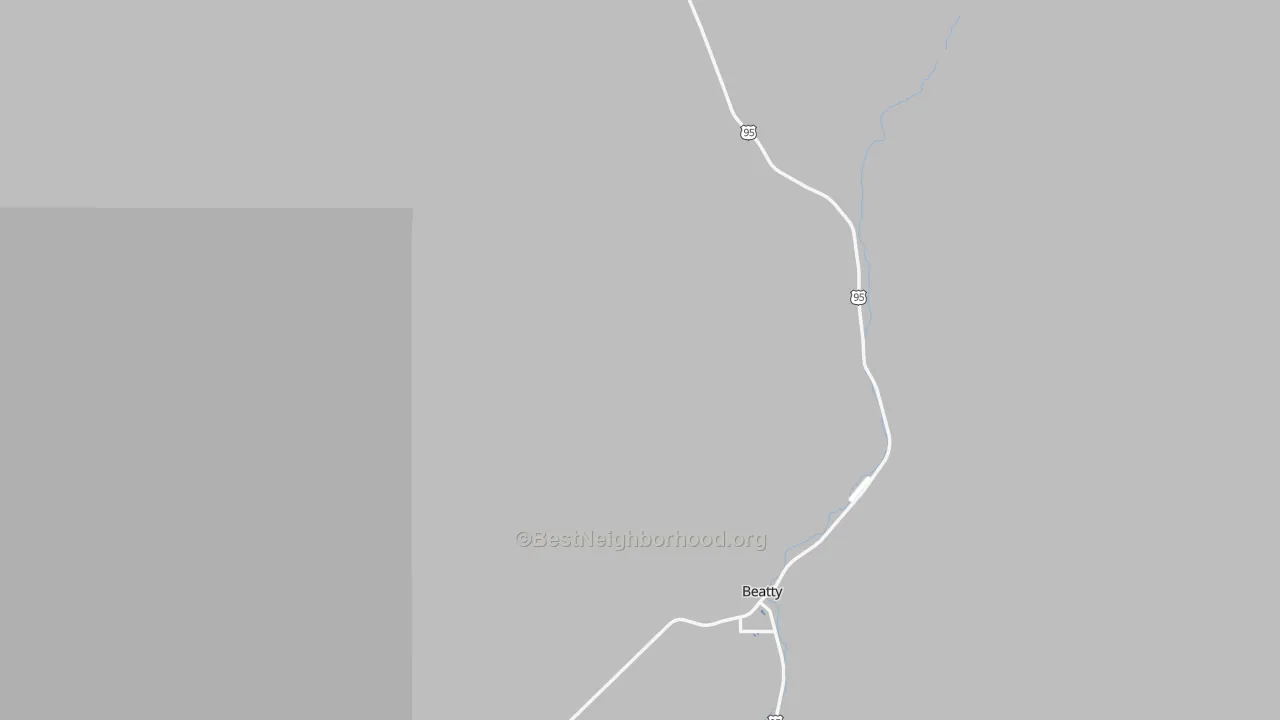 Transit Grade map of Rhyolite, NV