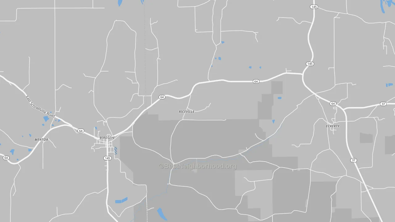 Transit Grade map of Riceville, IN