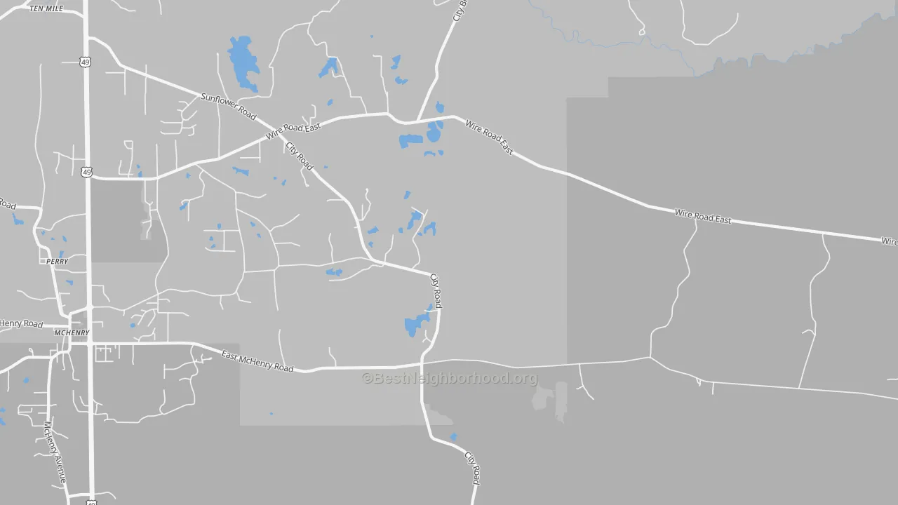 Transit Grade map of Riceville, MS