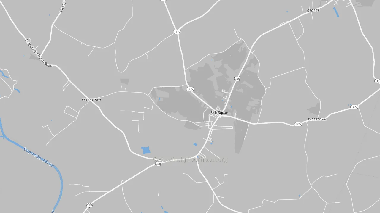 Transit Grade map of Rich Square, NC