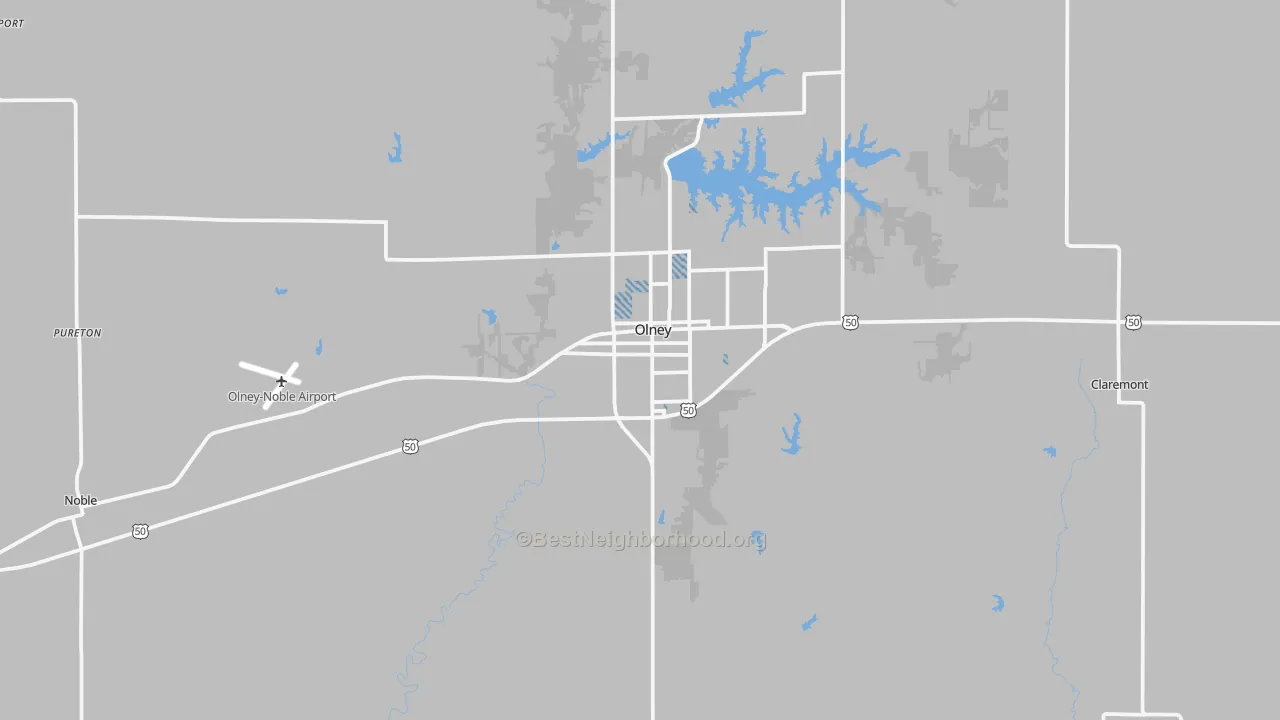 Transit Grade map of Richland County, IL