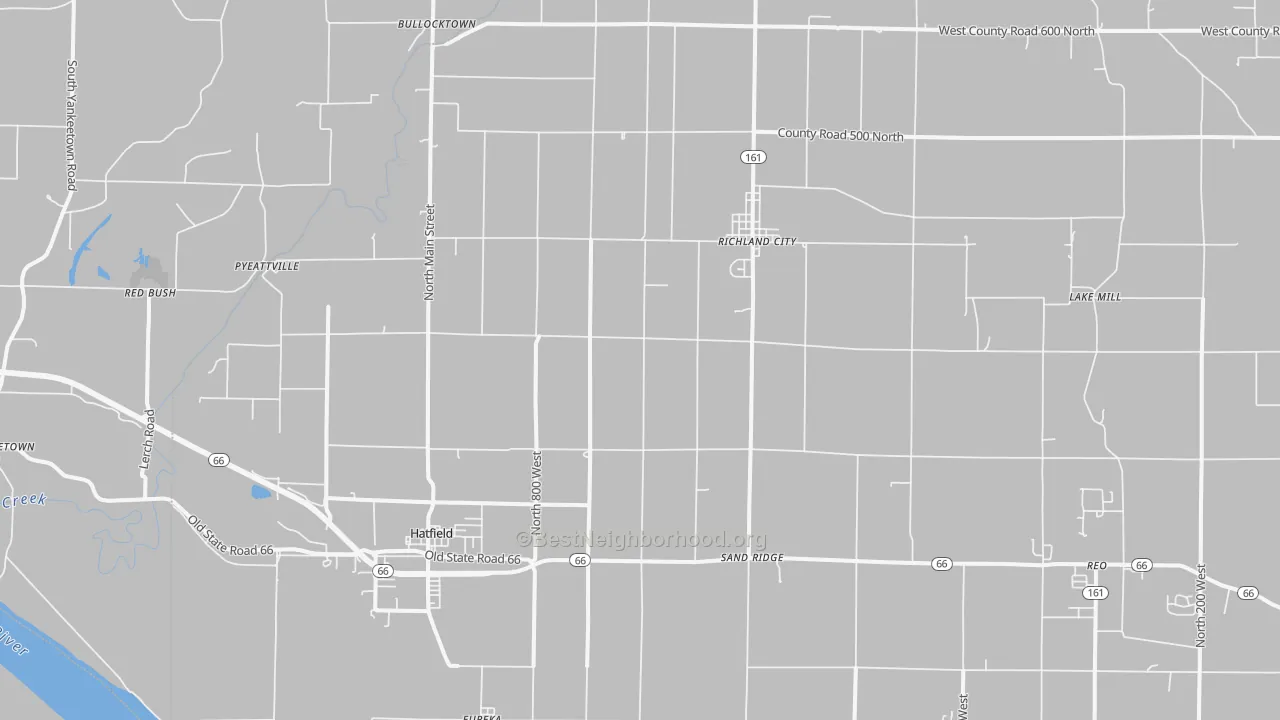 Transit Grade map of Richland, IN