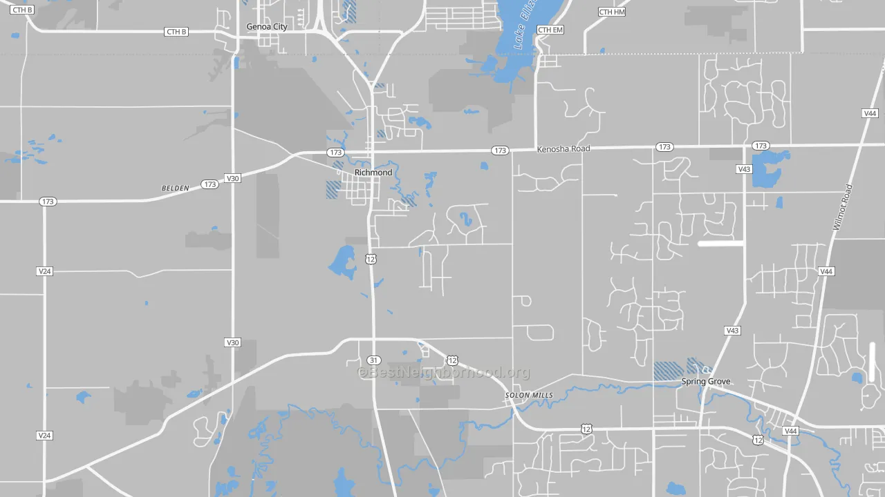 Transit Grade map of Richmond, IL