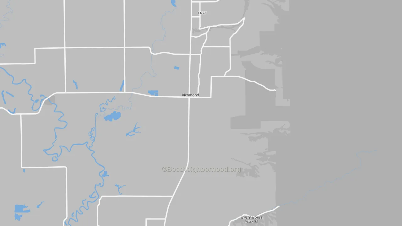 Transit Grade map of Richmond, UT