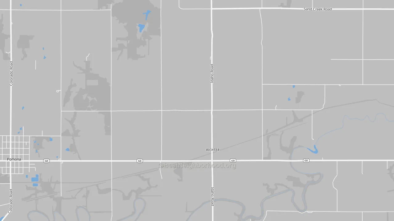Transit Grade map of Richter, KS