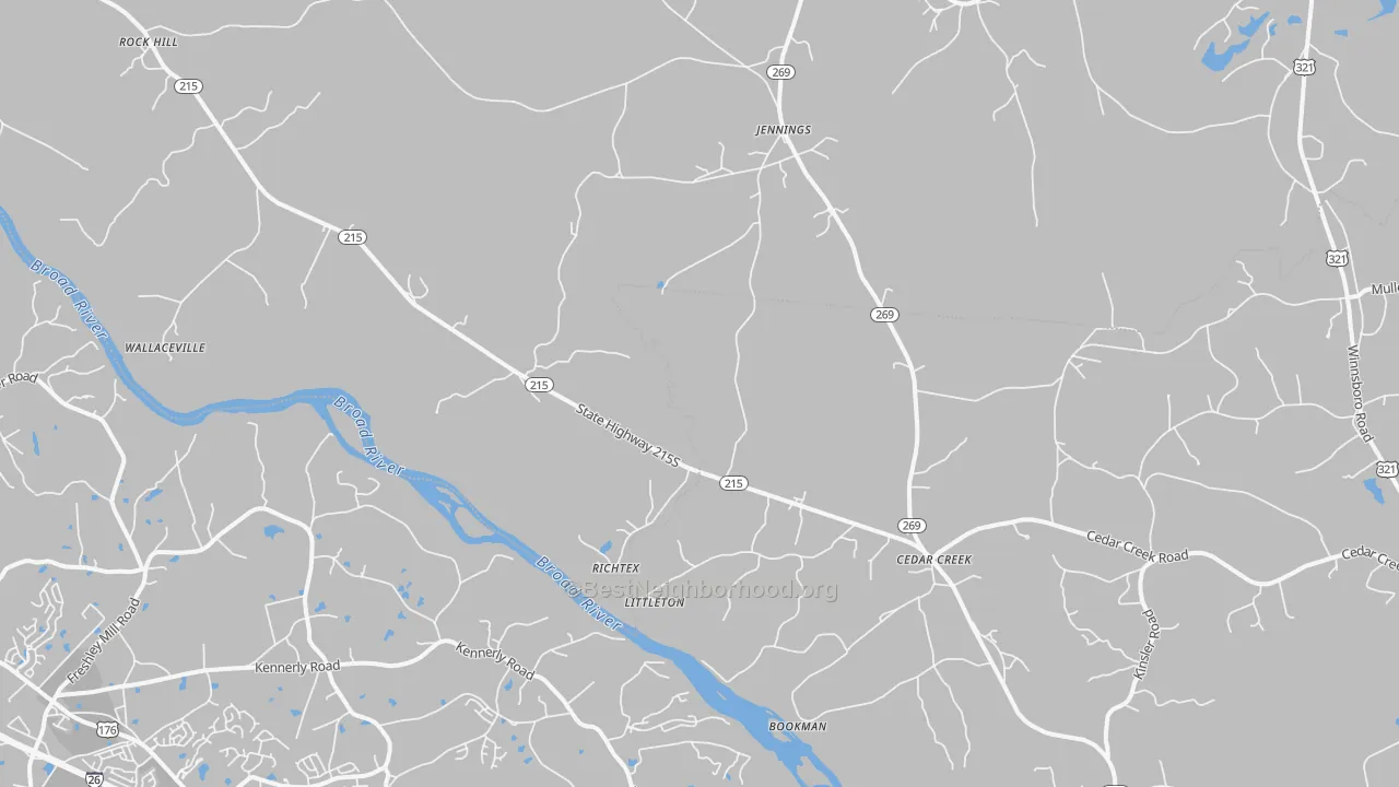 Transit Grade map of Richtex, SC