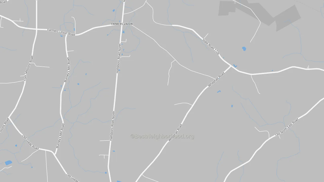 Transit Grade map of Rico, NC