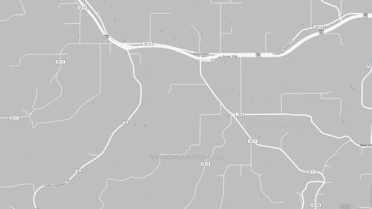 Transit Grade map of Ridgeway, MN