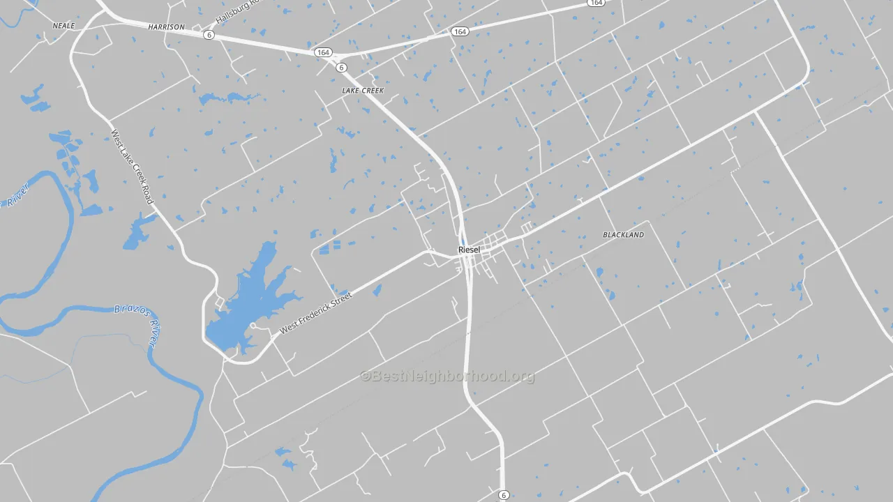 Transit Grade map of Riesel, TX