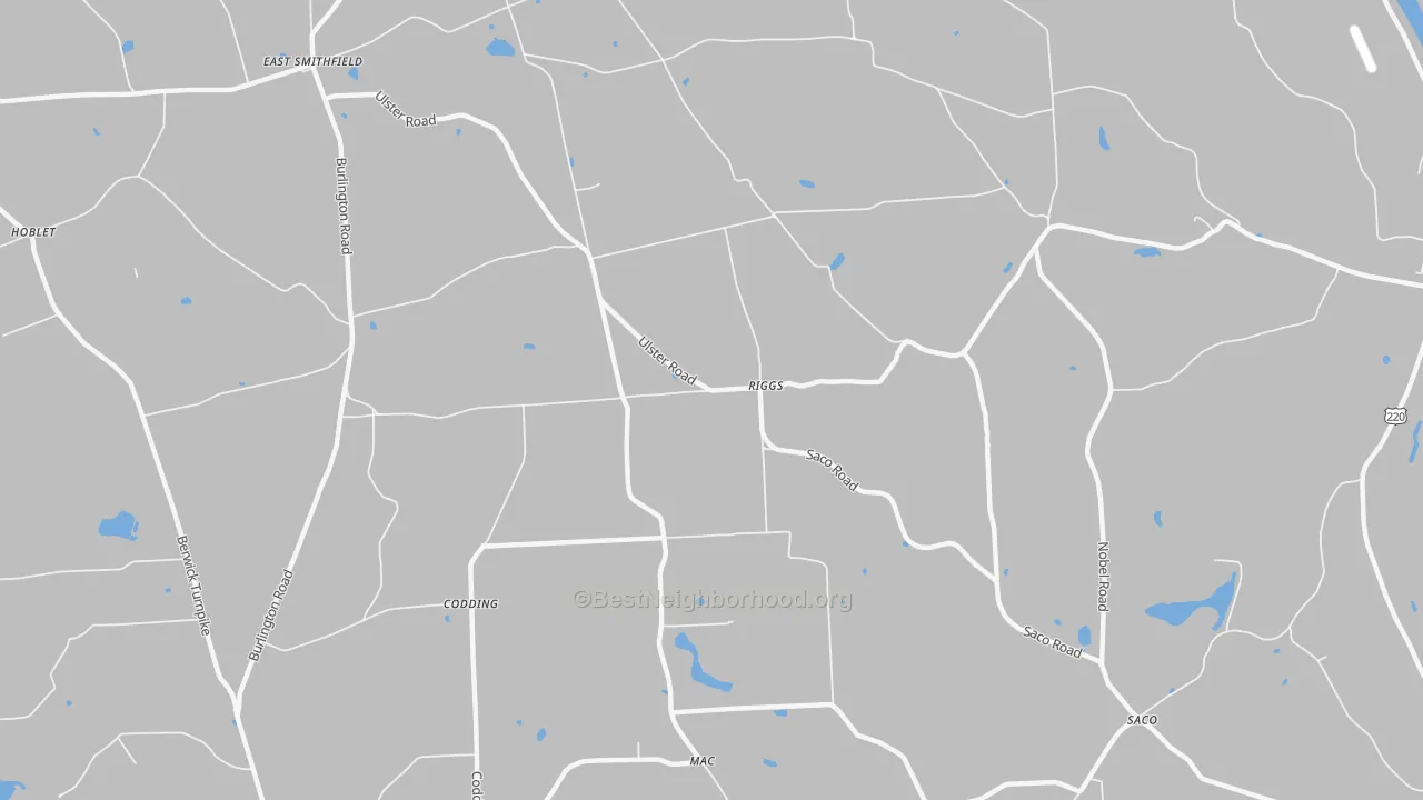 Transit Grade map of Riggs, PA