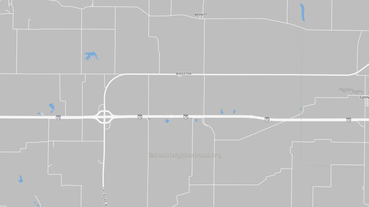 Transit Grade map of Riggston, IL