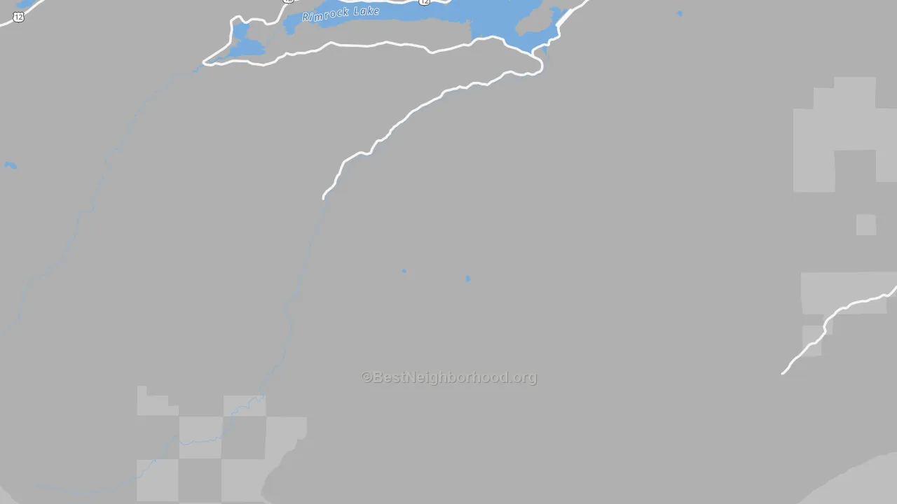 Transit Grade map of Rimrock, WA