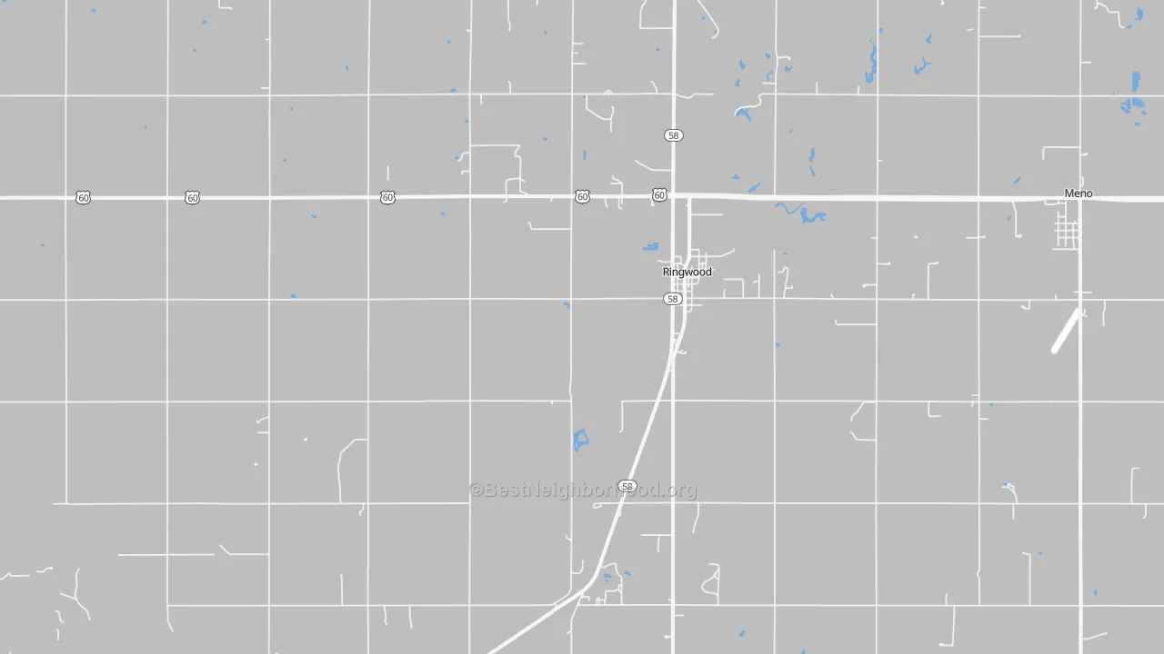 Transit Grade map of Ringwood, OK