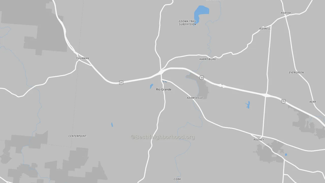 Transit Grade map of Rio Grande, OH
