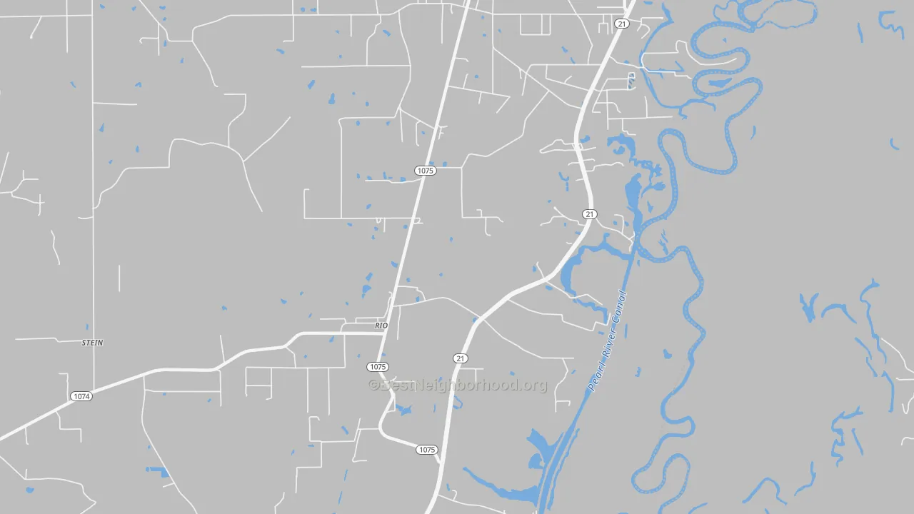 Transit Grade map of Rio, LA