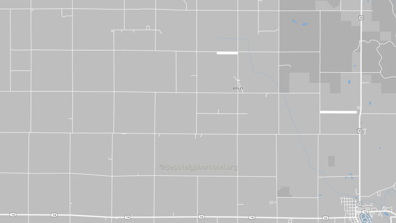 Transit Grade map of Ripley, IN