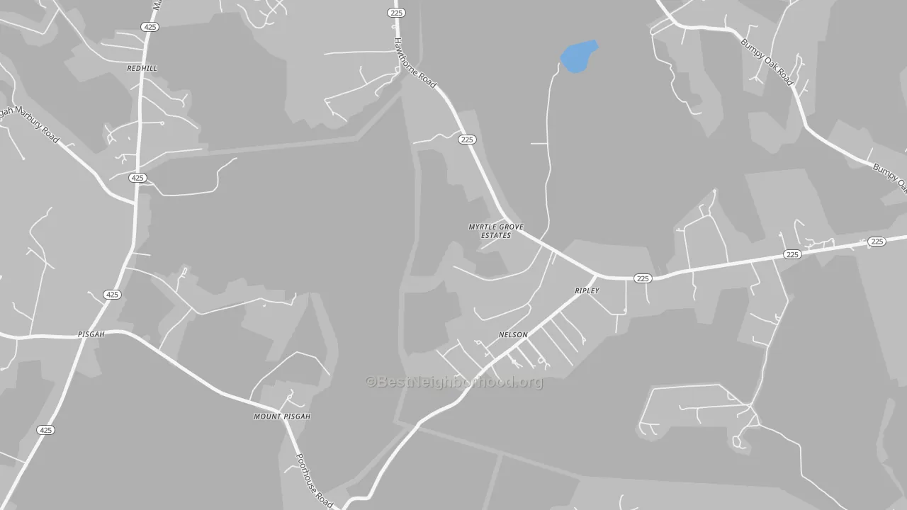 Transit Grade map of Ripley, MD