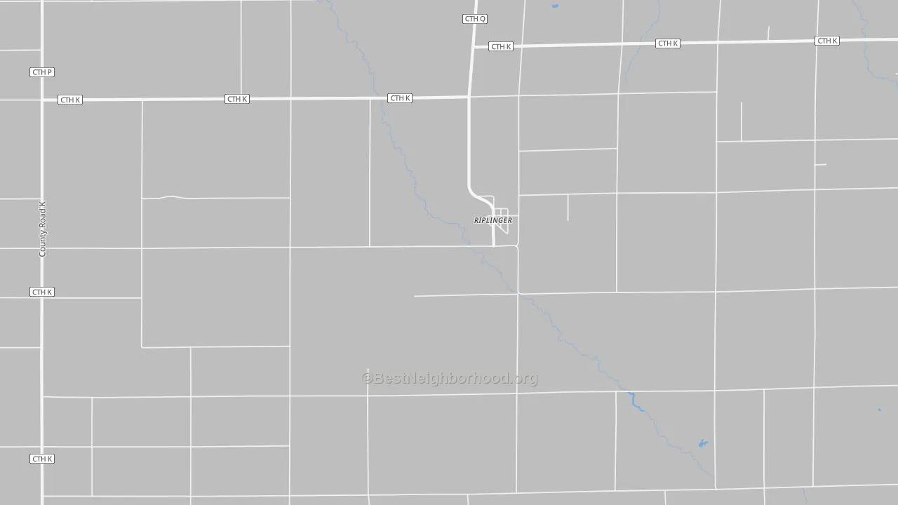 Transit Grade map of Riplinger, WI