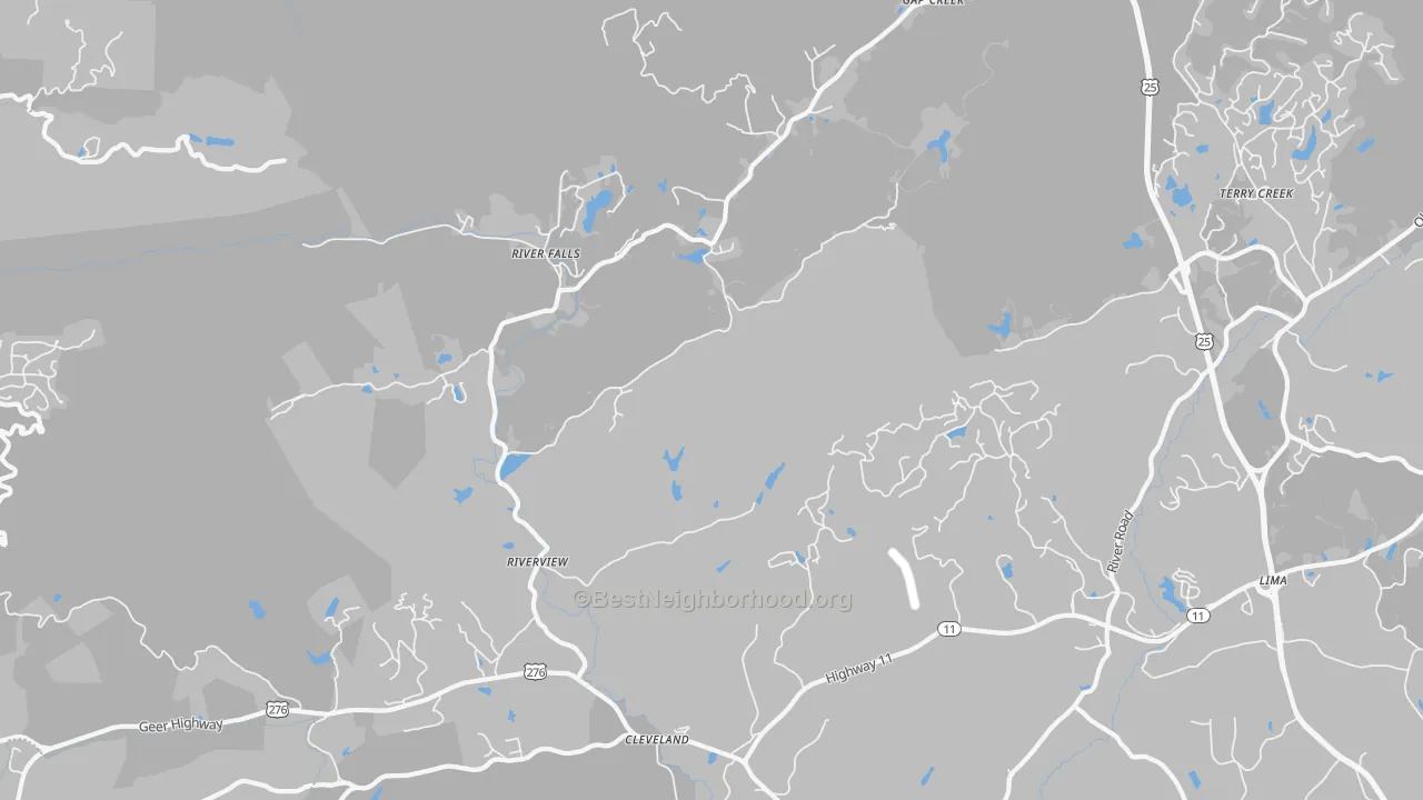 Transit Grade map of River Falls, SC