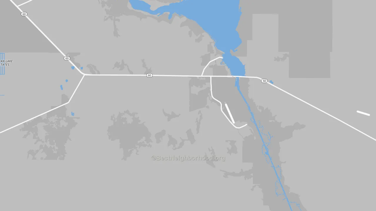 Transit Grade map of River Ranch, FL