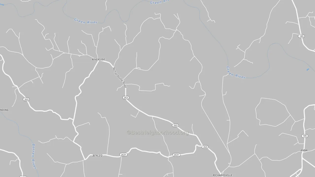 Transit Grade map of Riverside, KY