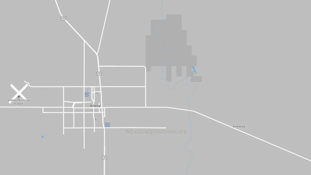 Transit Grade map of Riverside, NM