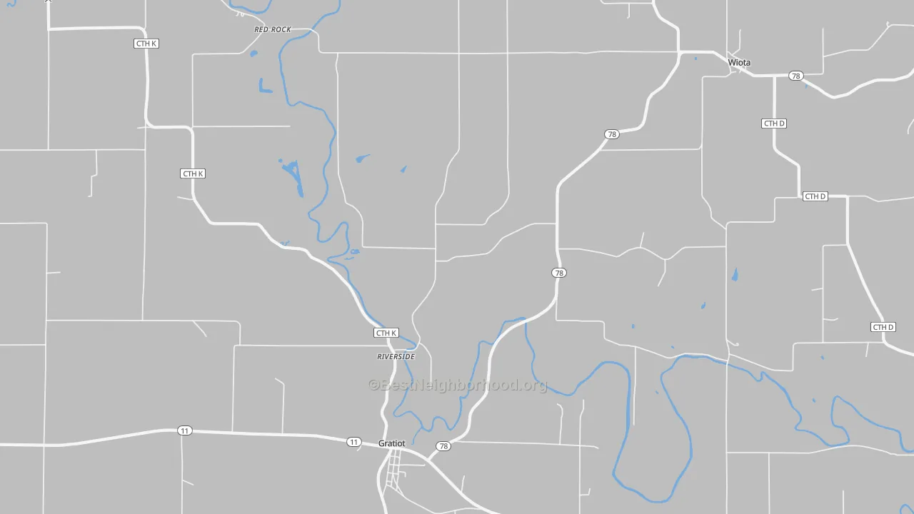 Transit Grade map of Riverside, WI