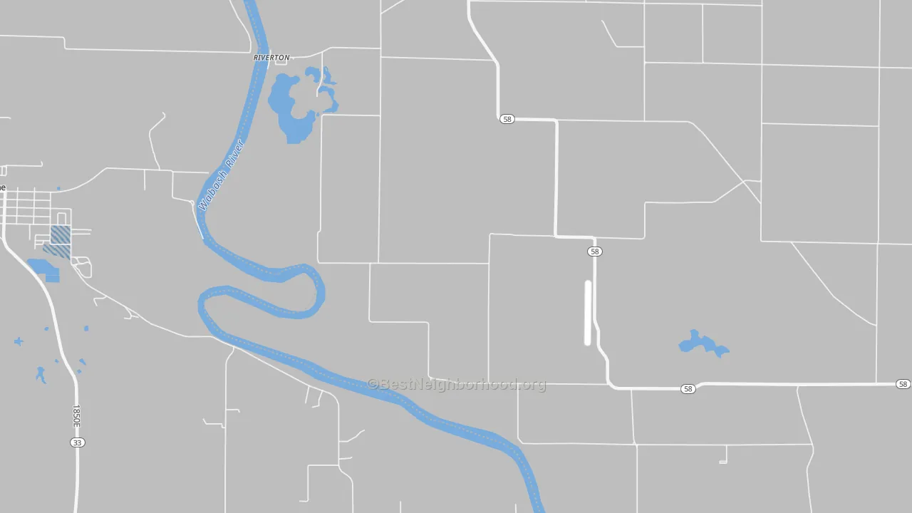 Transit Grade map of Riverton, IN