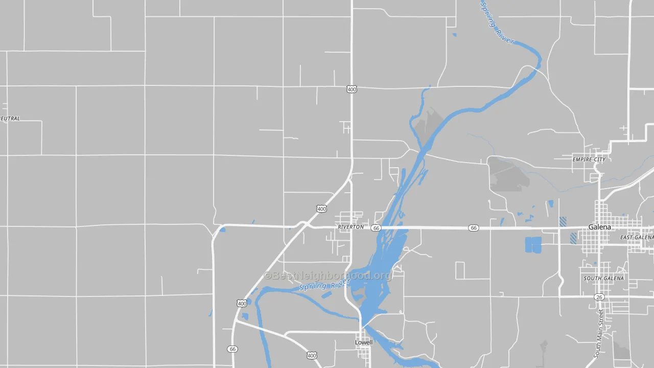 Transit Grade map of Riverton, KS