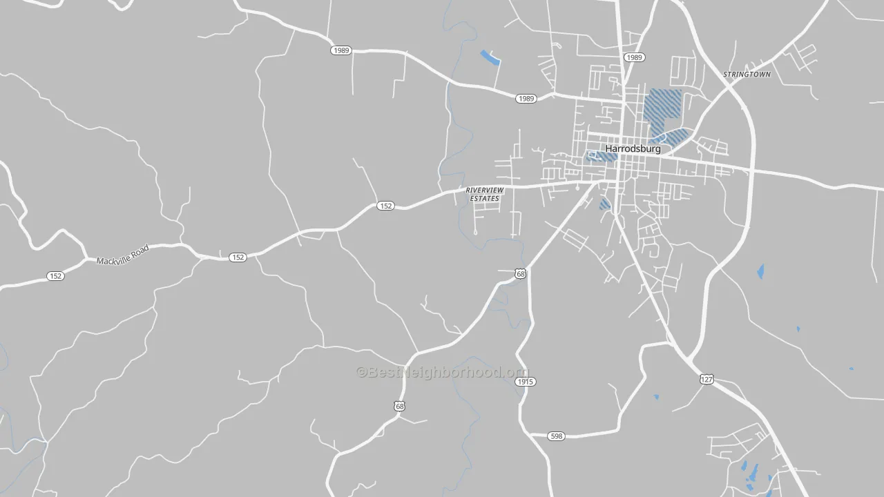 Transit Grade map of Riverview Estates, KY