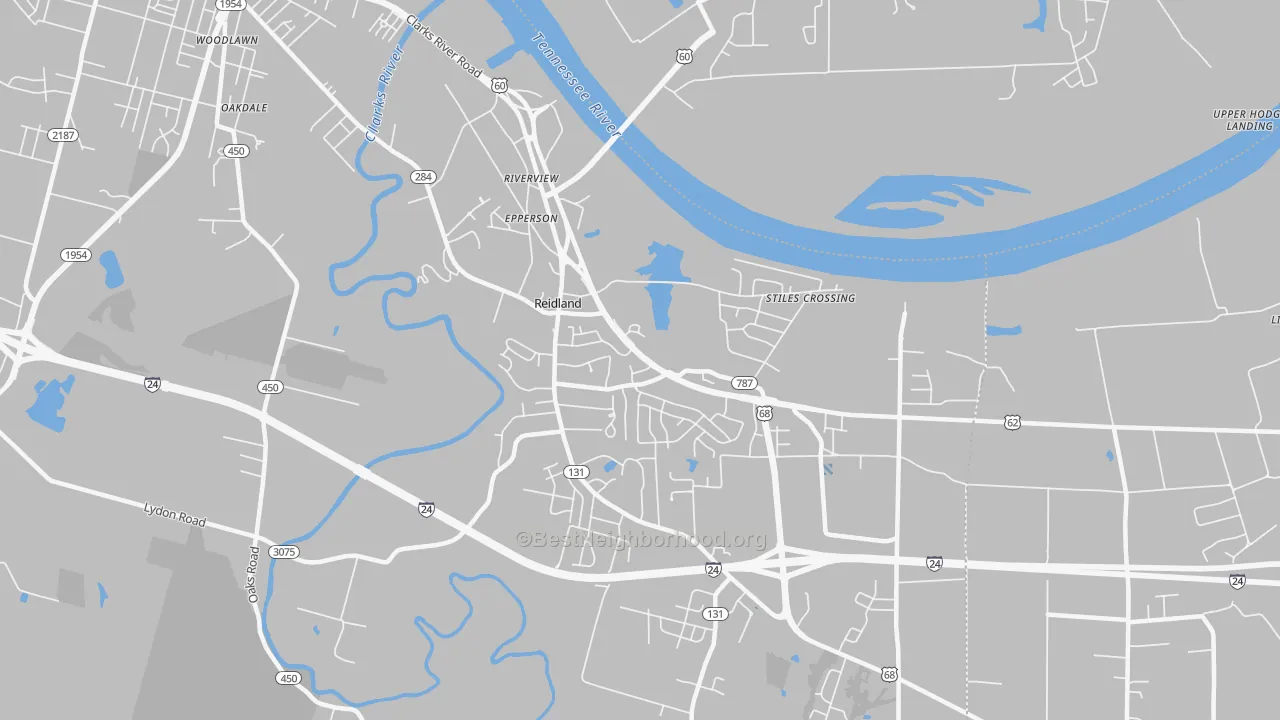 Transit Grade map of Riverview, KY