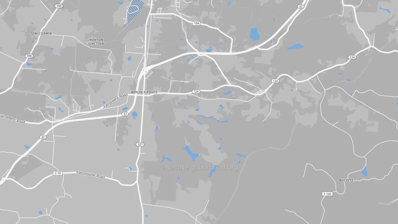 Transit Grade map of Roads, OH