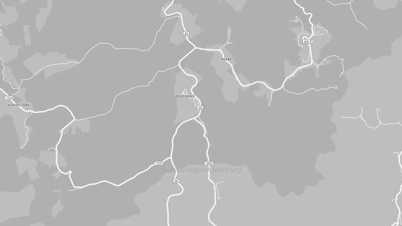 Transit Grade map of Roark, KY